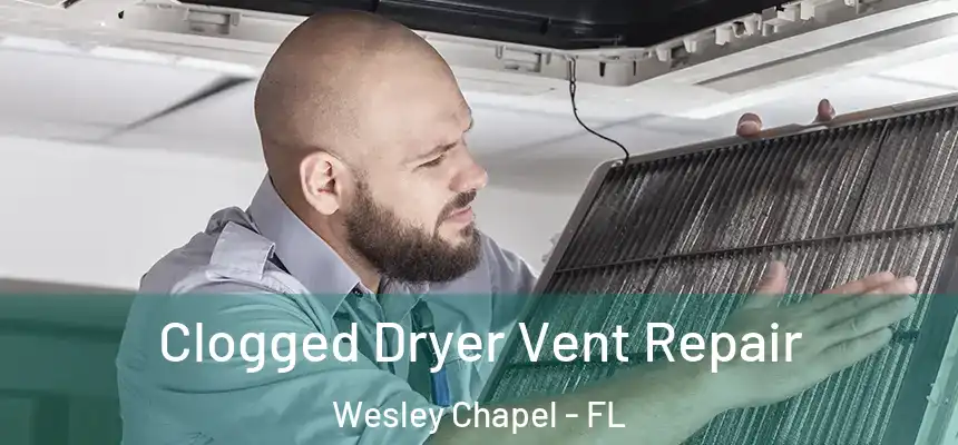  Clogged Dryer Vent Repair Wesley Chapel - FL