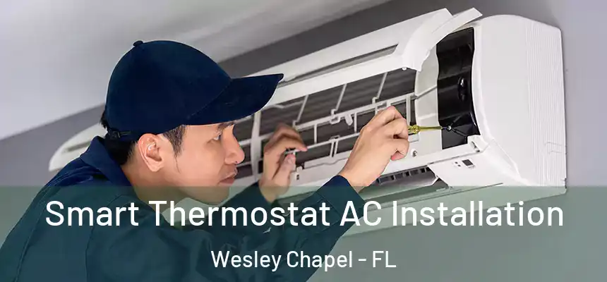  Smart Thermostat AC Installation Wesley Chapel - FL